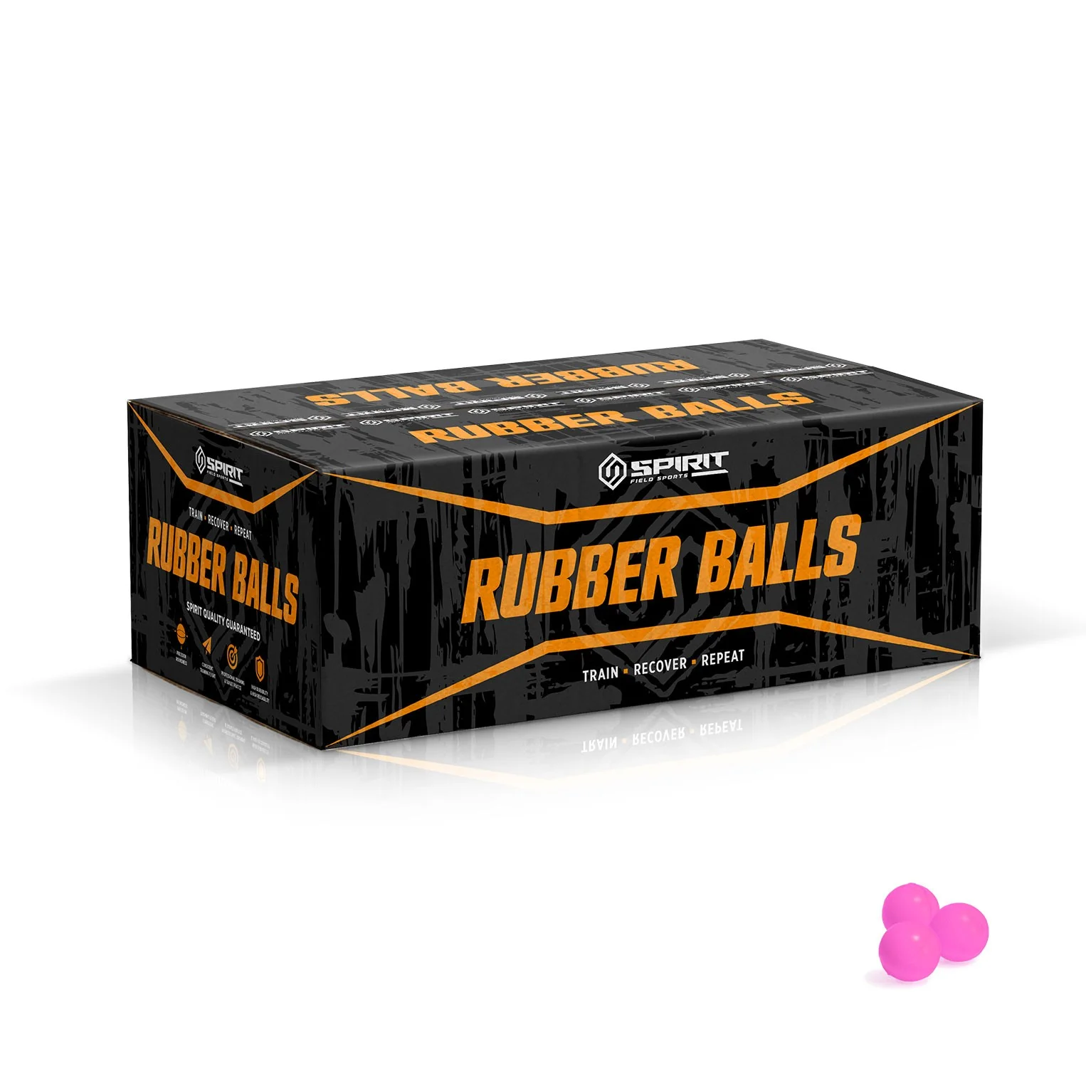 Rubber Balls Cal .68 Pink 500 Pack